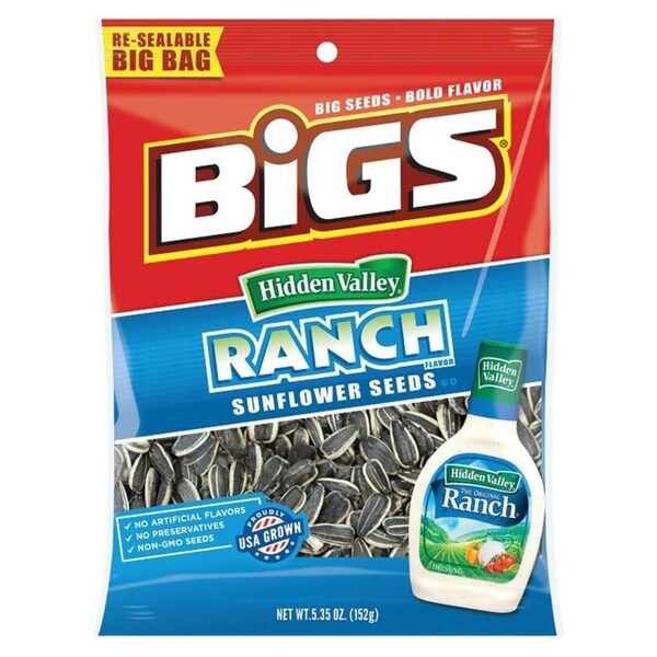 Bigs Seed Sunflower Ranch 5.35Oz 500919 Zoro